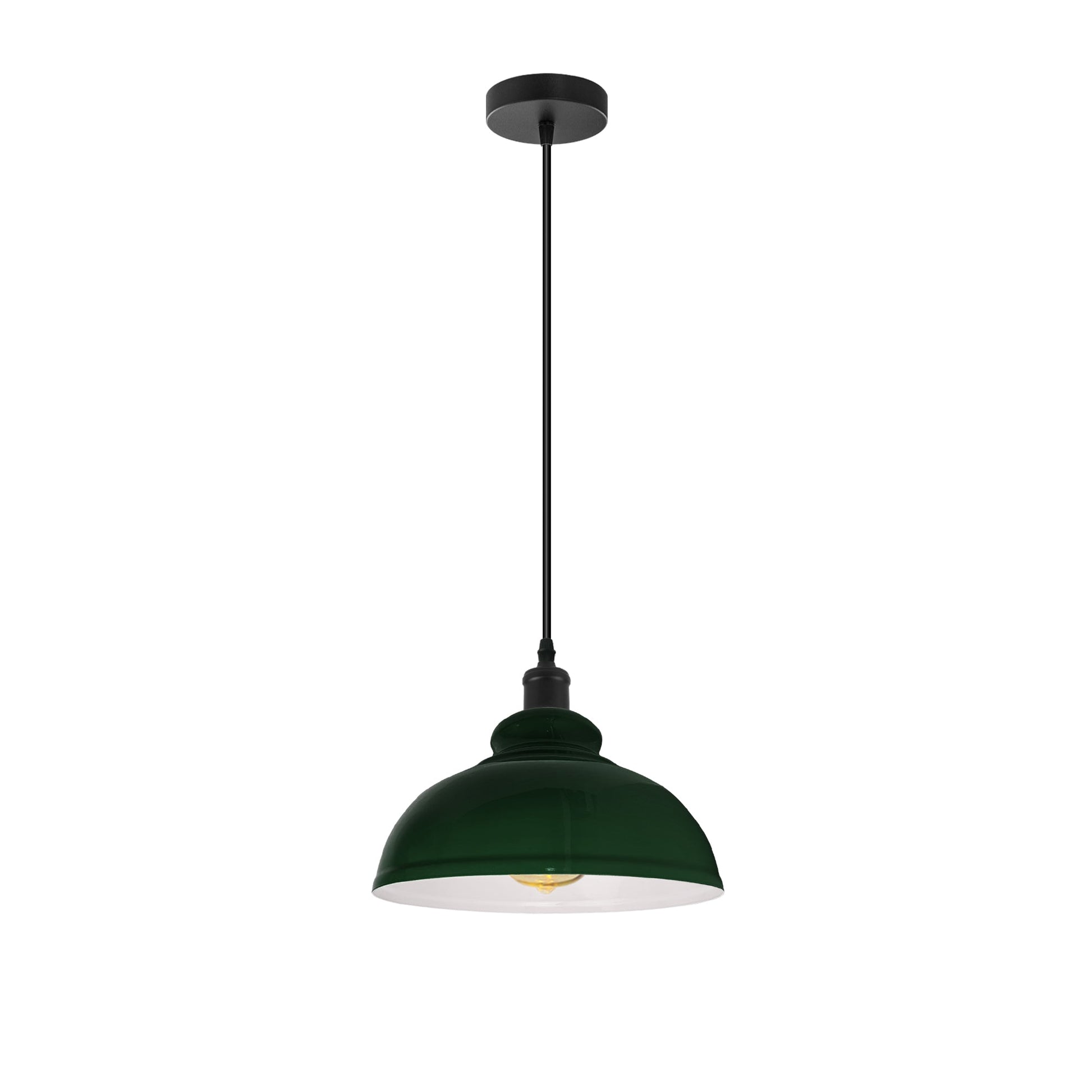 Suspension Vintage Luminaire Rétro  Plafonnier Lampe Éclairage Abat-jour-8