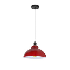 Suspension Vintage Luminaire Rétro  Plafonnier Lampe Éclairage Abat-jour-12