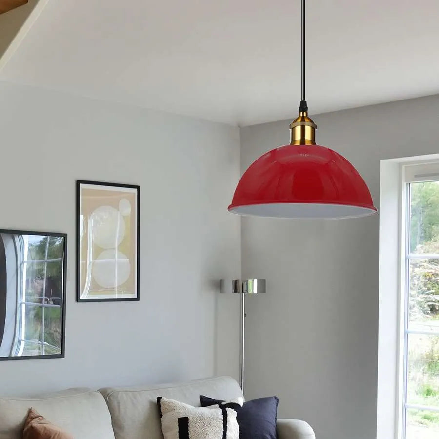 Single Pendant Light metal shade ~ 5171-4