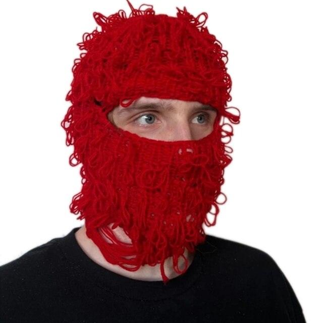 Halloween Balaclava Knit Beanie Hat - Puritific