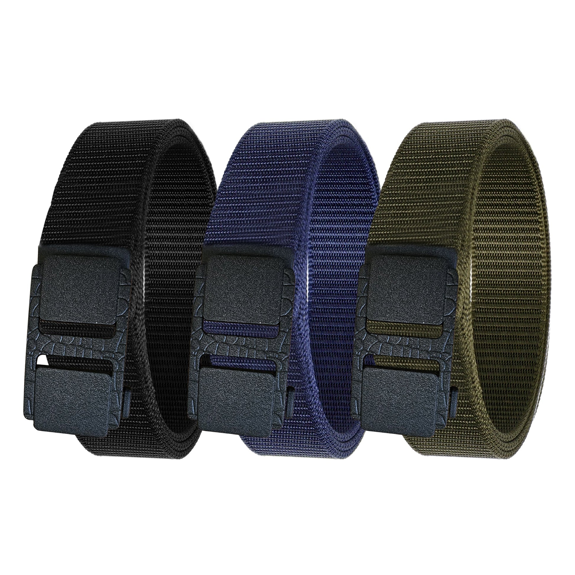 Plastic Buckle Military Webbing Nylon Quick Release Belt ~5379-1