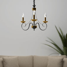 5/3 Arm Candle Light with Adjustable chain Traditional Design Ceiling Pendant light~4997-1