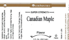 Canadian Maple Flavoring - Super Strength Flavor 16 oz., 1 Gallon, 5 Gallons-4