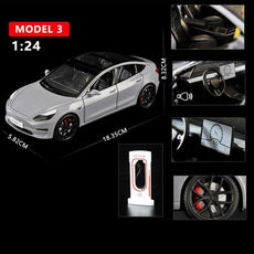 1:24 Tesla Roadster Model Y Model 3 - Puritific