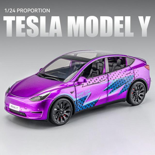 1:24 Tesla Roadster Model Y Model 3 - Puritific