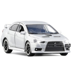 1:32 Mitsubishi Lancer Evo X 10 Alloy Car - Puritific