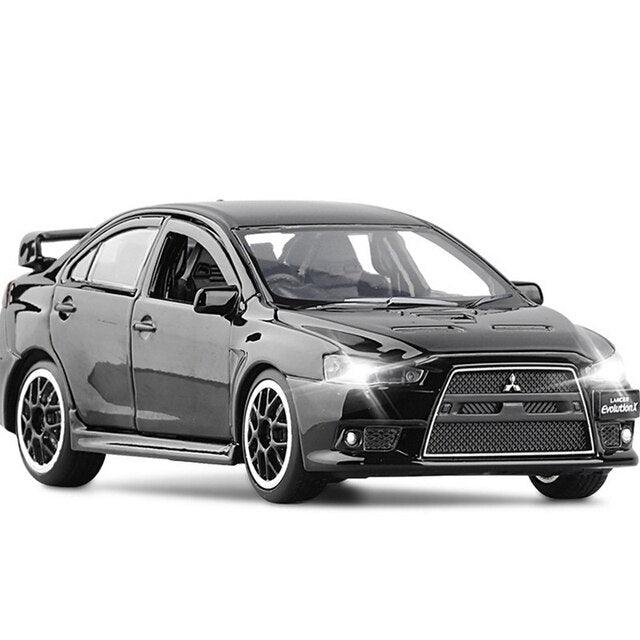 1:32 Mitsubishi Lancer Evo X 10 Alloy Car - Puritific