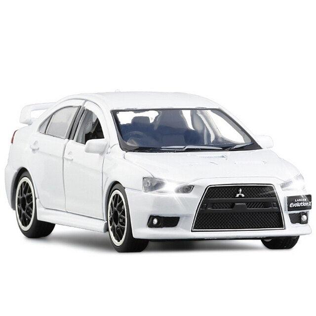 1:32 Mitsubishi Lancer Evo X 10 Alloy Car - Puritific