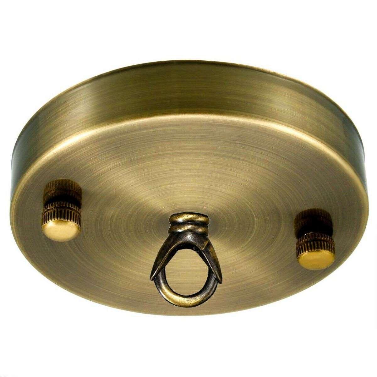 100mm Front Fitting Color Ceiling Hook Ring Single Point Drop Outlet Plate~1450-6