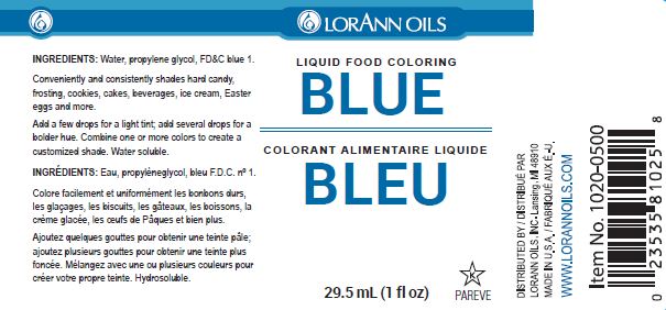 Blue Liquid Food Color - Liquid Food Coloring - 4 oz - 1 Gallon-1