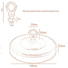 108mm Diameter Green Brass Color Ceiling Rose Hook Plate Light Fitting Chandelier~2649-1