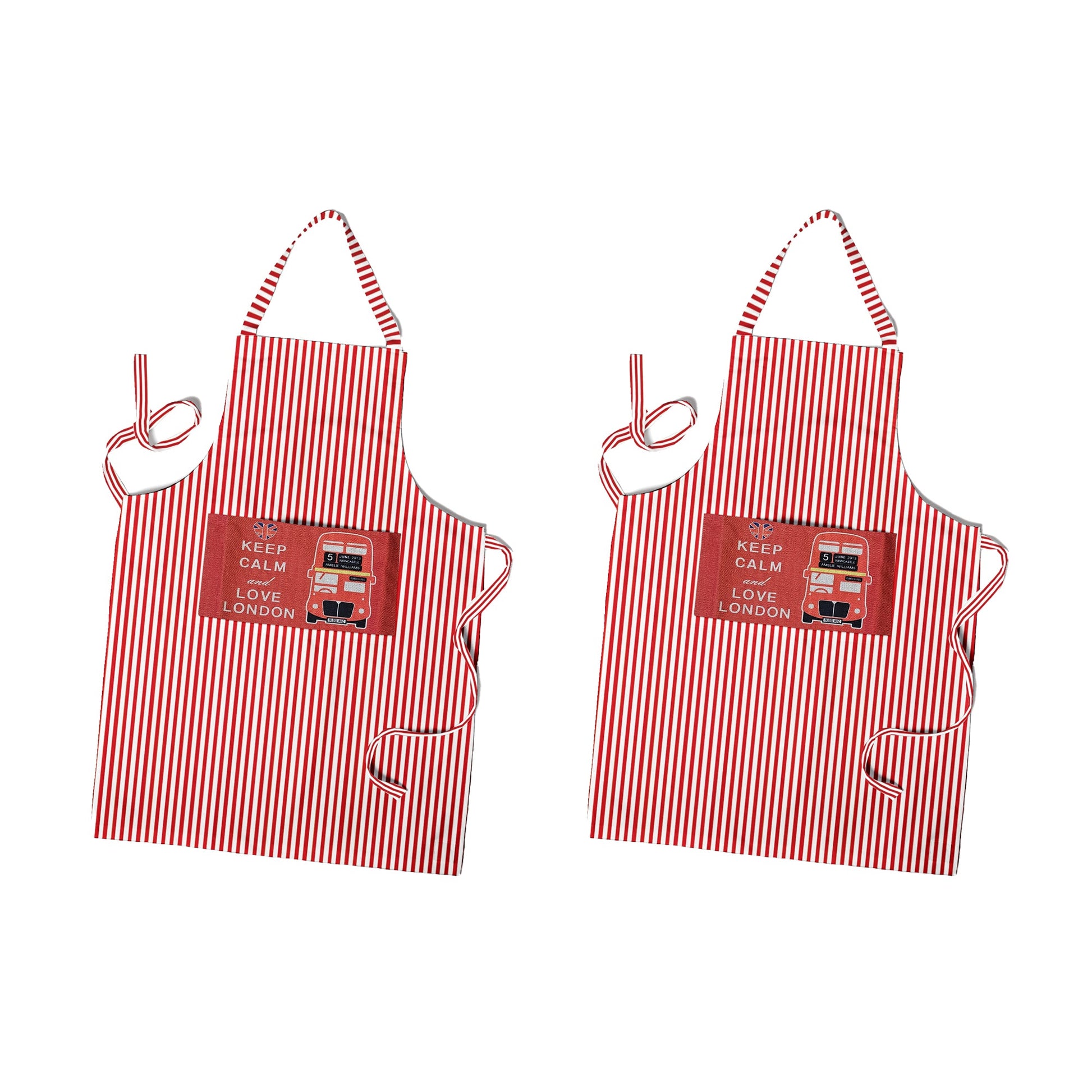 Chef Bib Pocket Professional Cooking Aprons for Women Men ~ 5457-6