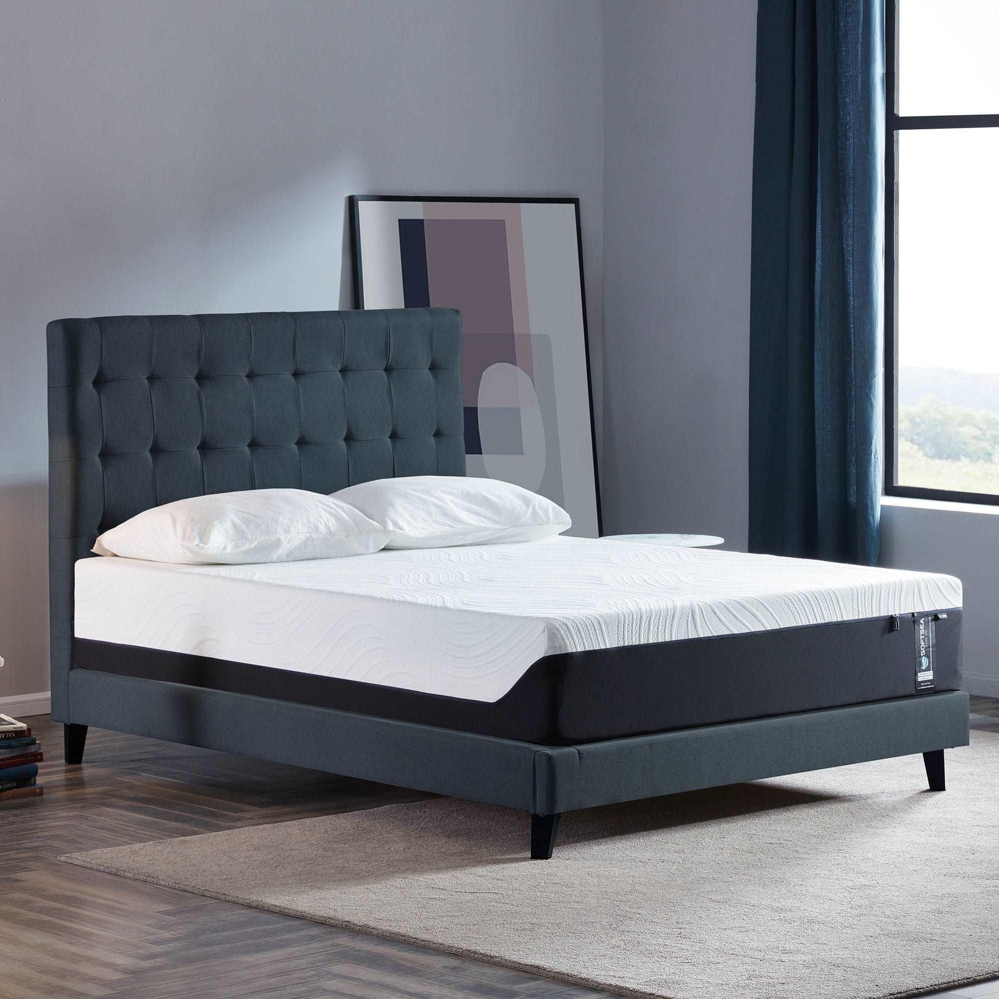 12 Inches Gel Memory Foam Mattress（Twin)  -Medium Plush