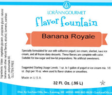 Banana Royale Flavor 32 oz Bottle-1