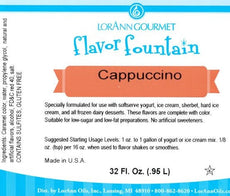 Cappuccino Flavor Fountain - 32 oz Bottle-1