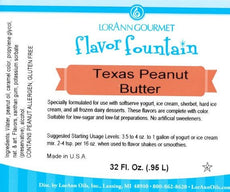 Texas Peanut Butter Flavor 32 oz Bottle-2