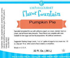 Pumpkin Pie Flavor 32 oz Bottle-1