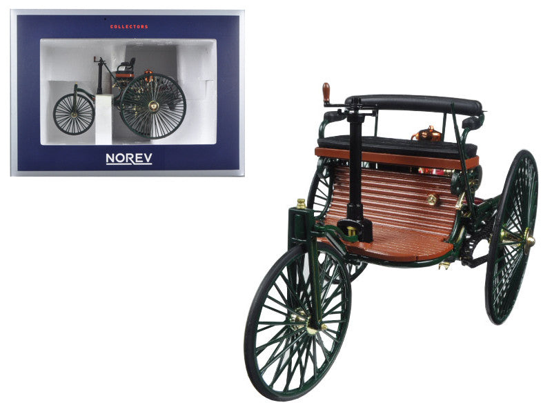 1886 Benz Patent Motorwagen 1/18 Diecast Car Model by Norev-0