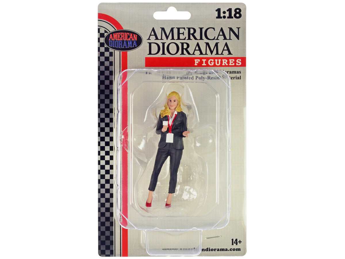 "On-Air" Figure 1 for 1/18 Scale Models by American Diorama-1