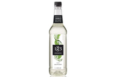 1883 Maison Routin Premium Syrup - 6 x 1L Pet-Plastic Bottles  - Mojito Mint-0