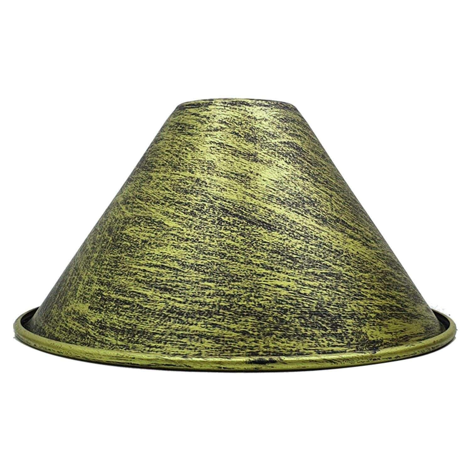 18mm x 10mm Large Easy Fit Pendant Light Shade Metal Lampshade Wall Lamp~1398-3