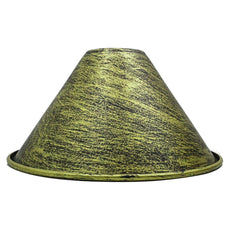 18mm x 10mm Large Easy Fit Pendant Light Shade Metal Lampshade Wall Lamp~1398-3