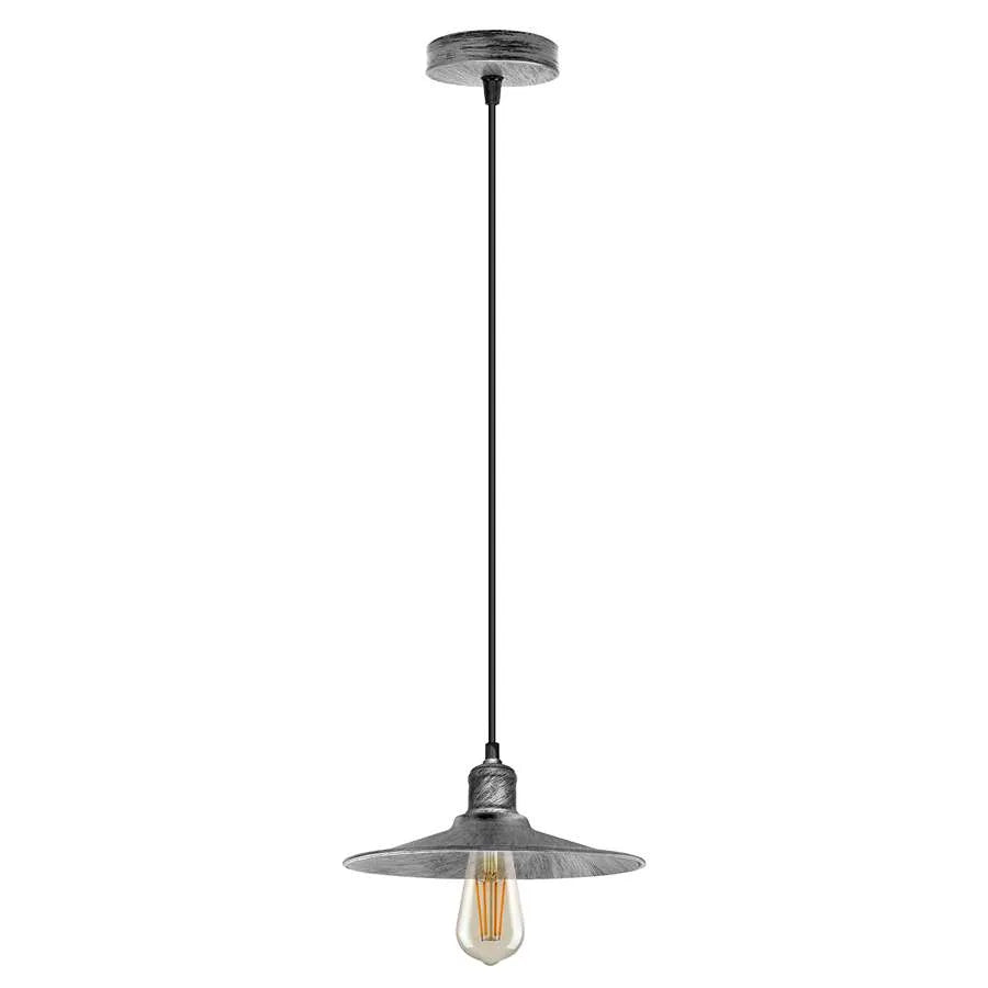 single pendant light Adjustable height with metal cone shade~ 5137-3