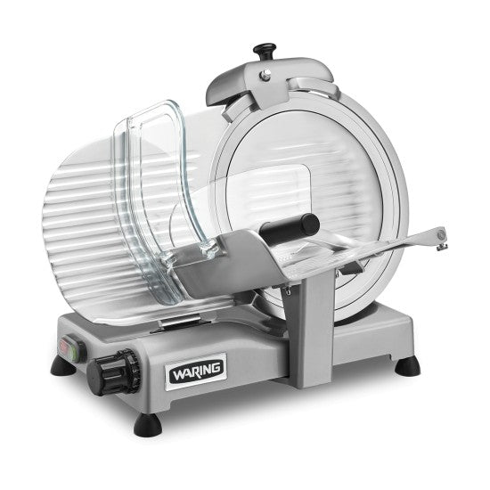 WCS300SV Heavy-Duty Silver 12" Professional Food Slicer by Waring Commercial-0