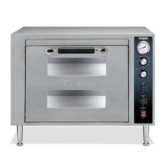 WPO700 Single Chamber Double-Deck Commercial Pizza Oven by Waring Commercial-0