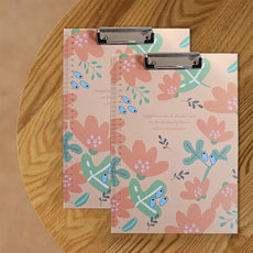 4Pack A4 Cute Print Paper Meta Clipboard With Ruler Scale Edge~5284-1