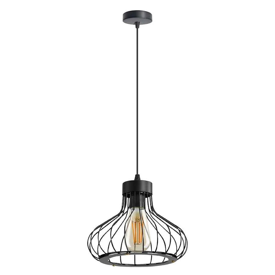 Single bulb guard cage ceiling pendant lights~ 5123-4