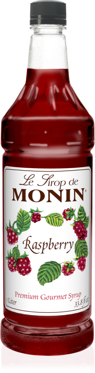 Raspberry - Monin - Premium Syrups and Flavourings - 4 x 1 L per case-0