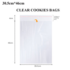 Clear Reclosable Zip Poly Bag Resealable Self Sealing Bag~5291-10