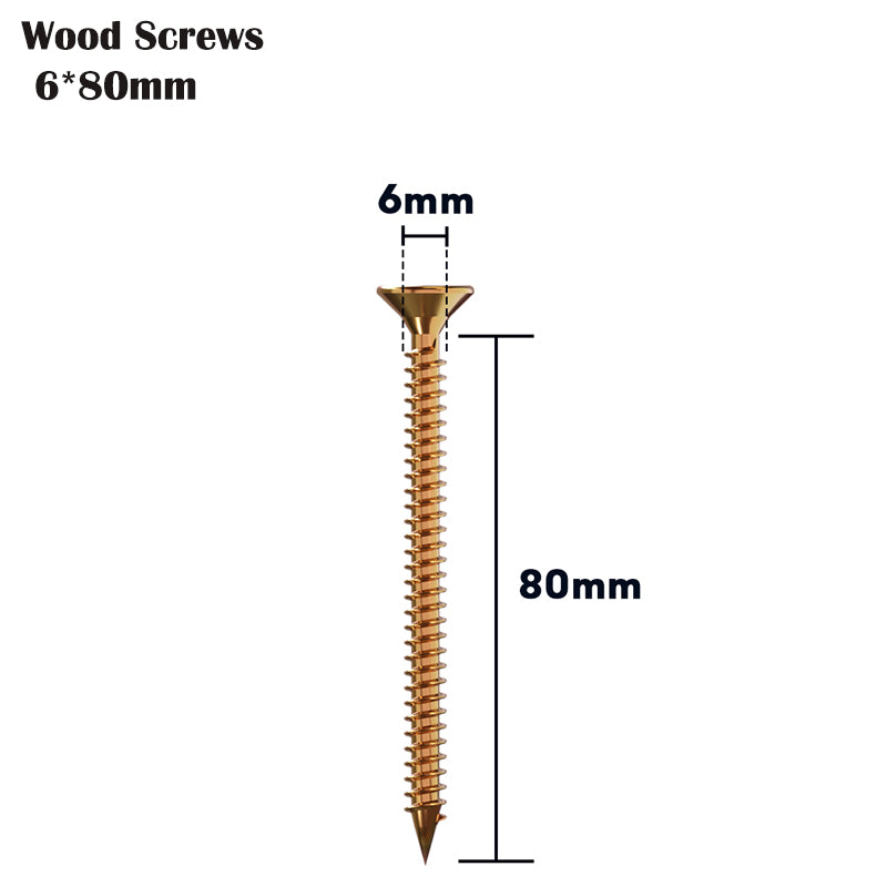 Self-Tapping Flat Countersinking Head Wood Screws~5382-14