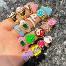 Colorful Sweet Trendy Ring - Puritific