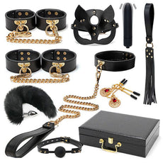 BLACKWOLF BDSM Bondage Kits - Puritific