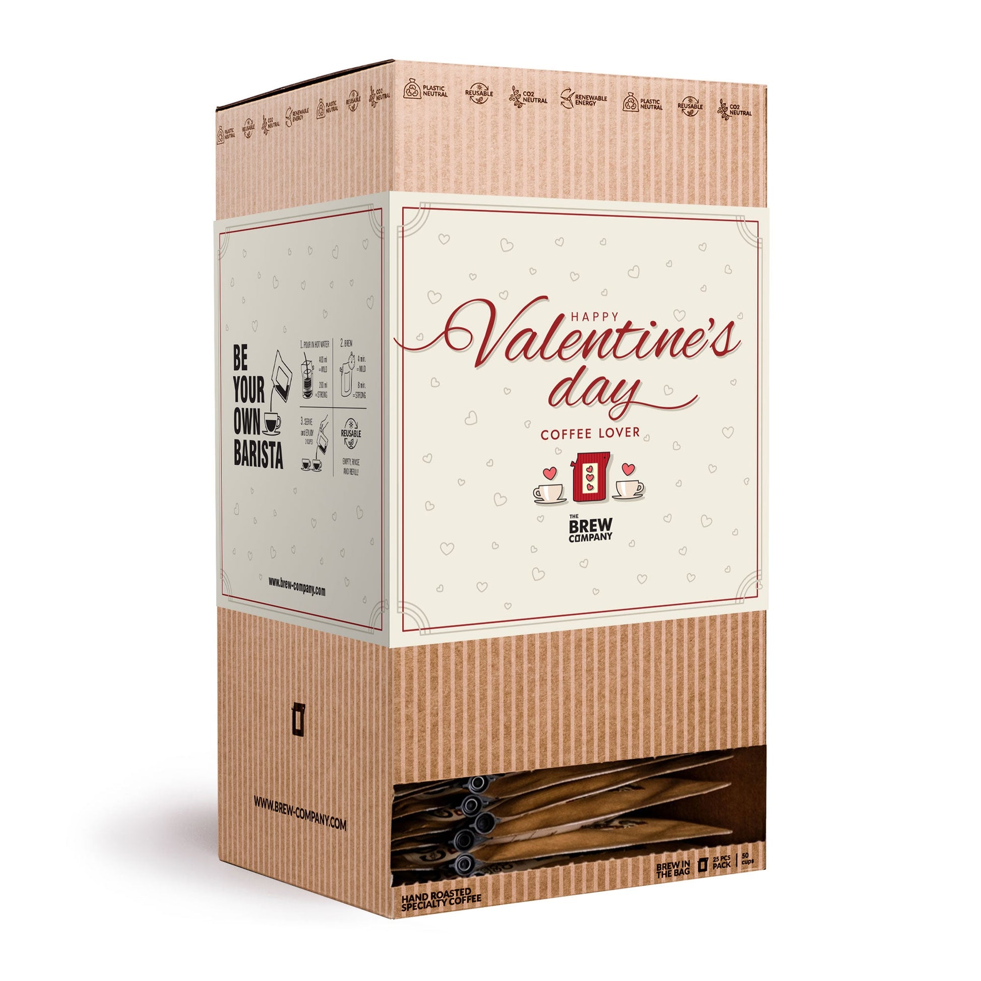 VALENTINE'S DAY SPECIALTY COFFEE GIFT BOX 25 PCS-3