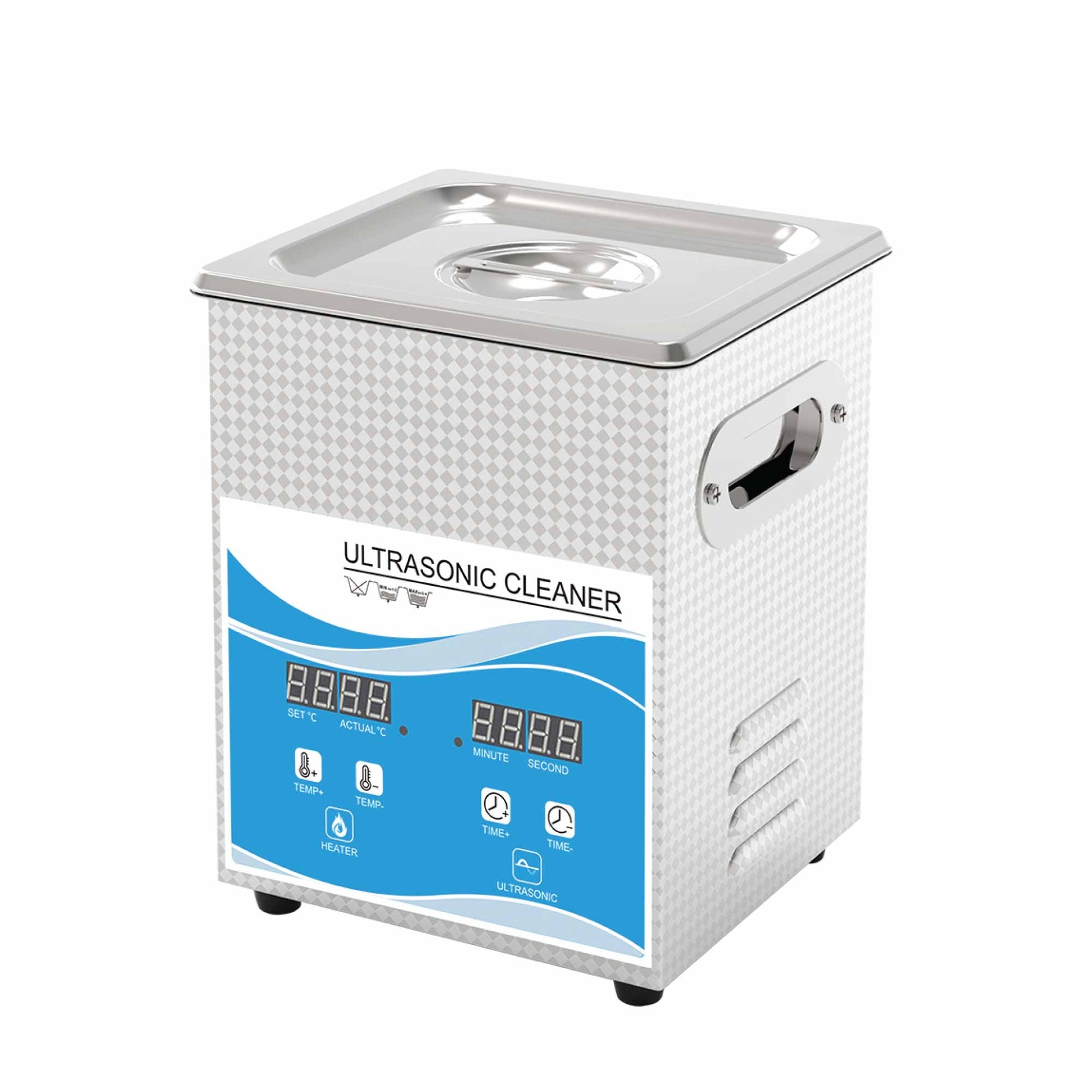 2L Digital Ultrasonic Cleaner Jewelry Ultra Sonic Bath Degas Parts Cleaning-0