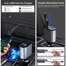 Retractable Car Charger - Puritific