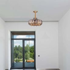 Crystal Chandelier Hanging Suspension Multi-Layered Lights ~5009-2