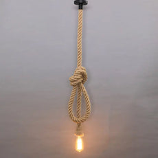 Vintage Rope Pendant Lights~3169-2