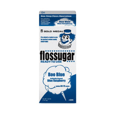 Boo Blue (Blue Raspberry) Cotton Candy Flossugar  | Cotton Candy Supplies Canada | 6 x 3.25lbs per case-0