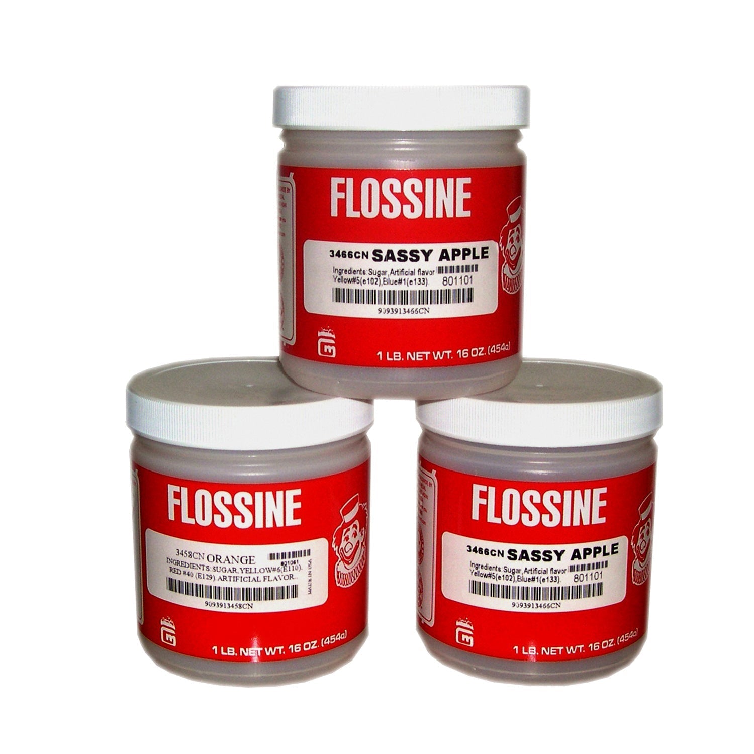 Banana Flossine® | COTTON CANDY SUPPLIES CANADA | 12 X 1 LBS PER CASE-0