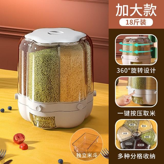 360° Rotating Grains Food Dispenser - Puritific