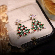 Christmas Tree Earrings - Puritific