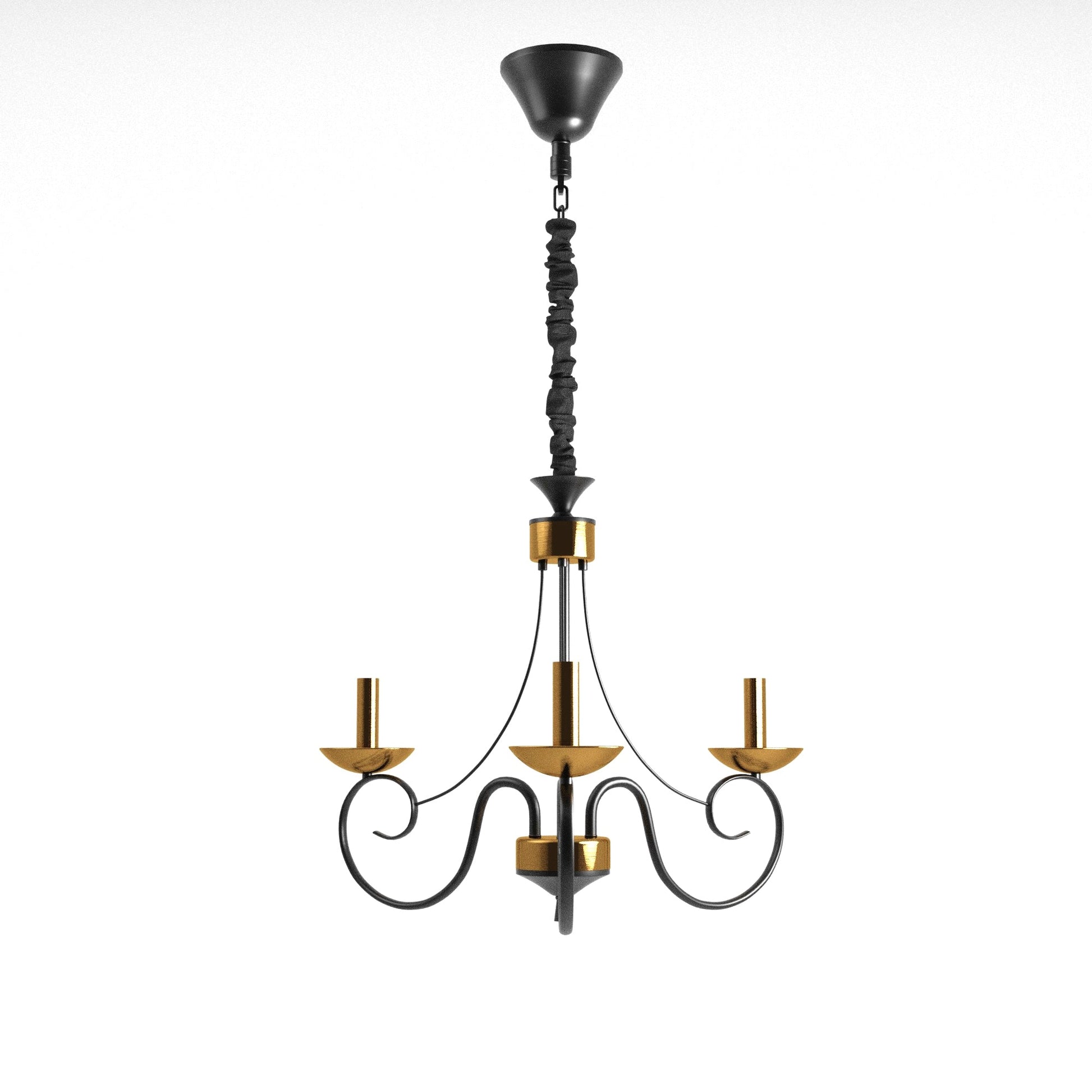 5/3 Arm Candle Light with Adjustable chain Traditional Design Ceiling Pendant light~4997-7