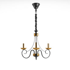 5/3 Arm Candle Light with Adjustable chain Traditional Design Ceiling Pendant light~4997-7