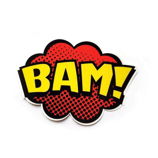 "BAM" Comic Book Sticker - Puritific