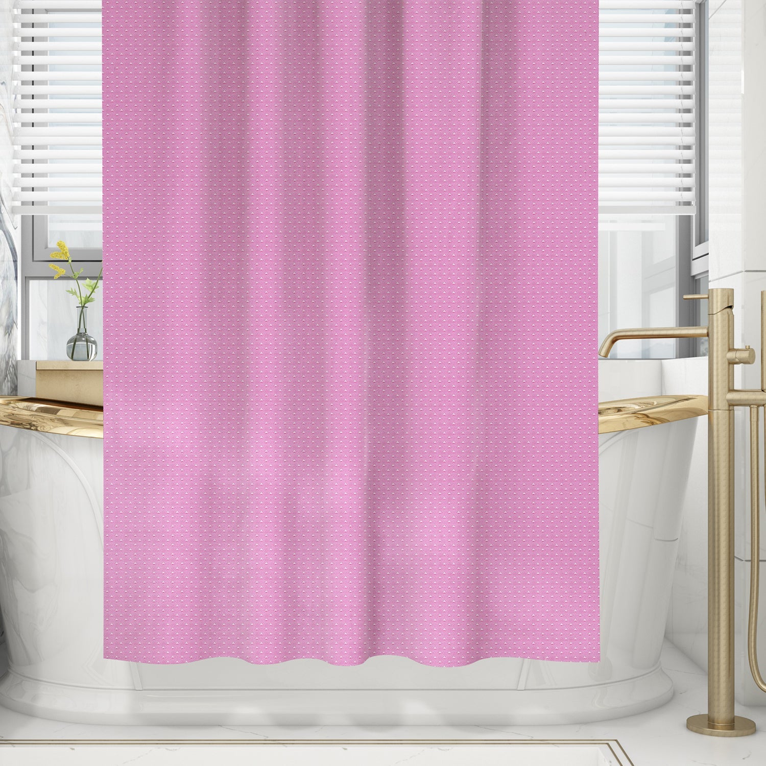 Solid EVA Shower Curtain Mould Proof for Wet Room Bathtub Shower ~5289-4