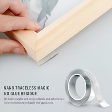 2 Pack Nano Double Sided Waterproof Transparent Removable Tape~5211-1